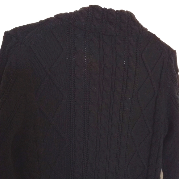 STUDIO by Liz Claiborne Cableknit Zip Up Sweater Cardigan - Picture 11 of 12